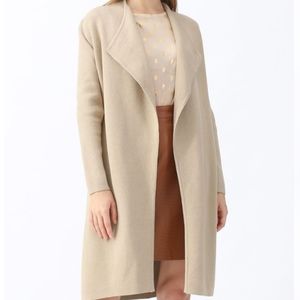 NWT Chicwish open front knit coat